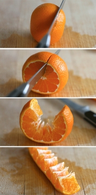 To je něco, už nikdy nebudete loupat pomeranč jinak : )