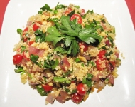 Quinoa - zdravý salát se zeleninkou