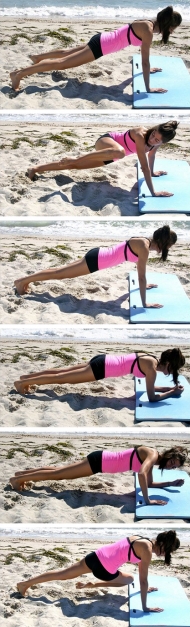 Cvičení doma - brišní svaly a stehna