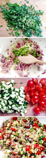 Recept quinoa - zdravý se spoustou zeleniny