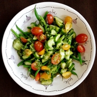 Snadné hubnutí se sytými saláty -přidávejte si do salátů zelené fazolky
