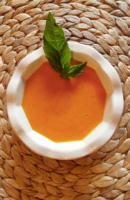 Rajčatovo papriková polévka - pečená v troubě